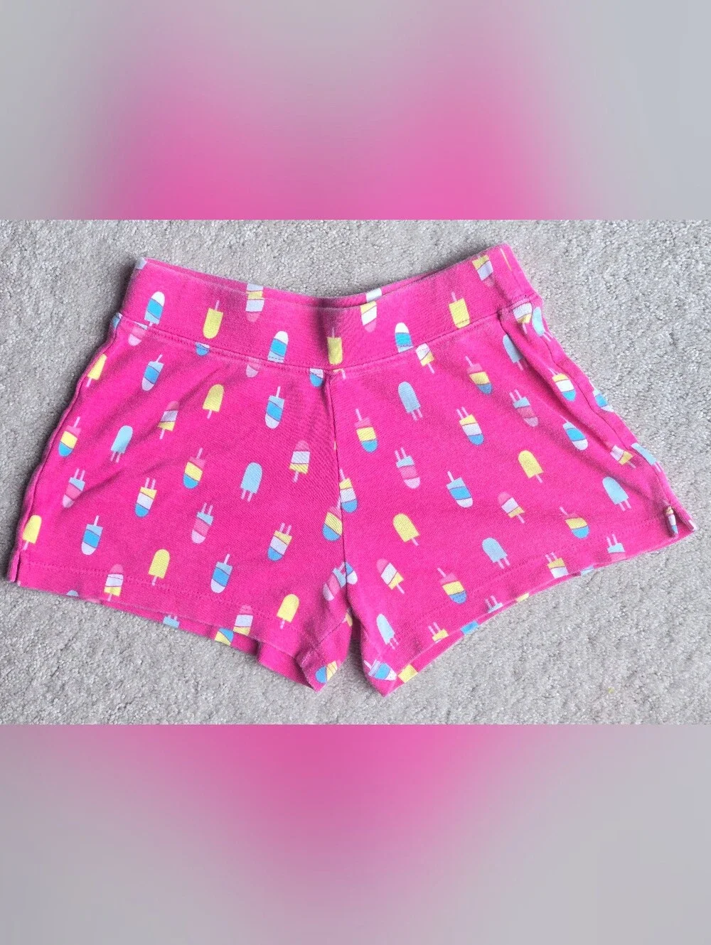 Gymboree Hot Pink Popsicle Shorts